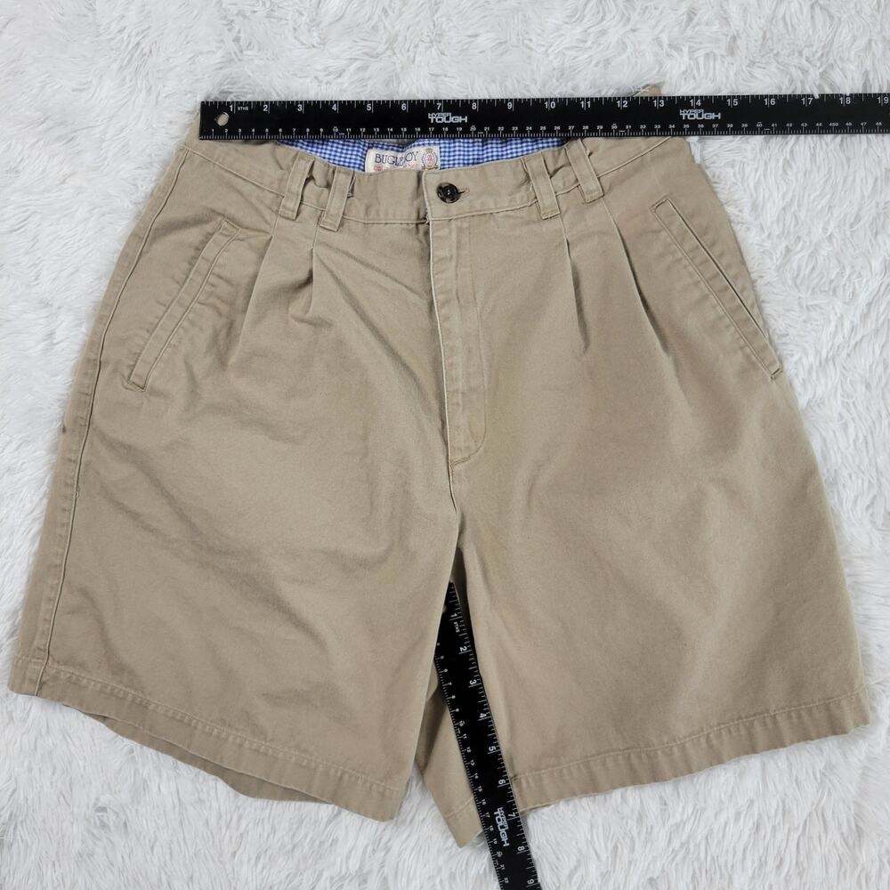 Bugle Boy Collection For Her Khaki Pleated Wide Leg Shorts Women's 12 - Picture 3 of 5
